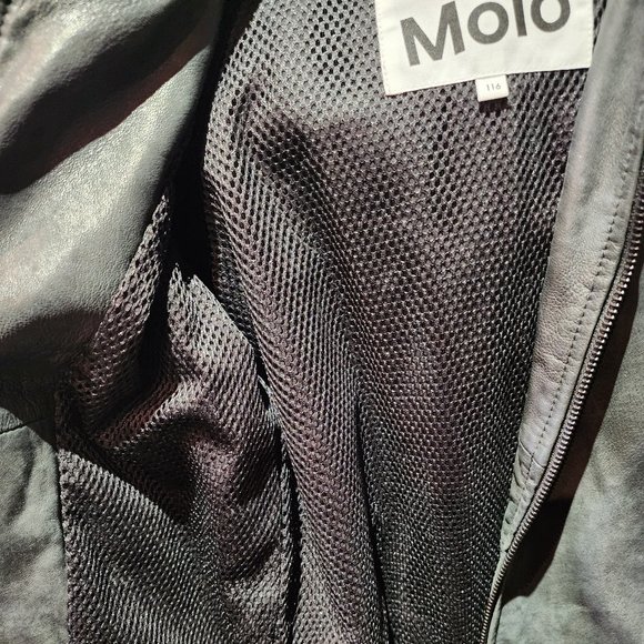 Molo - Leather Jacket - Picture 4 of 5